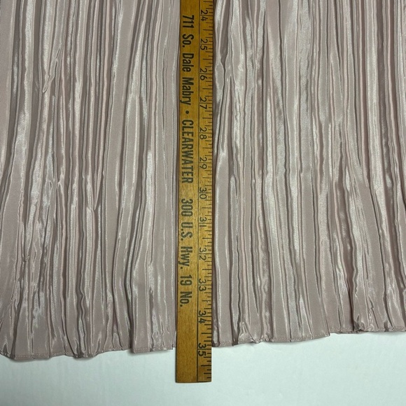 Madeline Powder Rose Pink Maxi Pleated Women’s Skirt Sz 14 (EU 18) Victorian - Picture 11 of 11